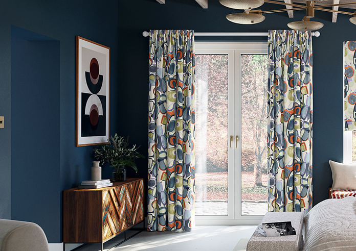 Pop, Denim - Made to Measure Curtains - Image 3